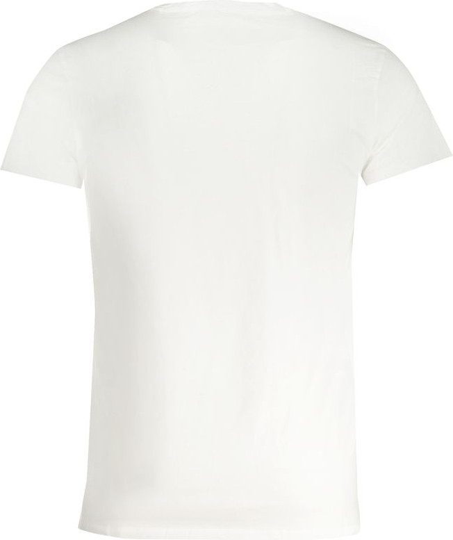 White Cotton T-Shirt Trussardi