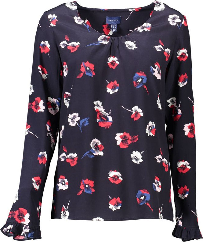 Blue Viscose Women Sweater Gant