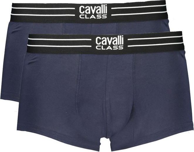 Boxer Briefs cavalli CLASS Blue Cotton Men Boxer 