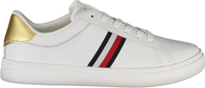 Кроссовки Tommy Hilfiger из белой кожи