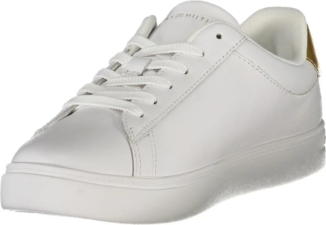 Кроссовки Tommy Hilfiger из белой кожи