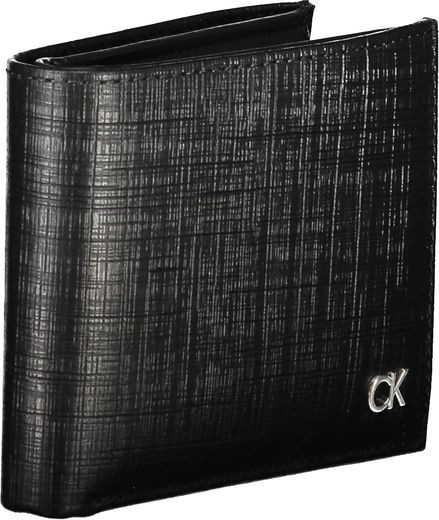 Кошелек Calvin Klein Элегантный Кожаный Кошелек с Двойным Отделением