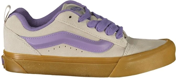 Женские кроссовки Vans из серой кожи