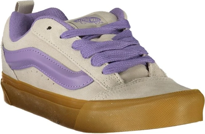 Женские кроссовки Vans из серой кожи