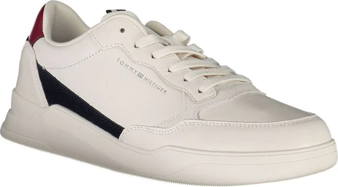 Белые кроссовки из полиэстера от Tommy Hilfiger