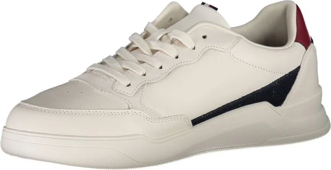 Белые кроссовки из полиэстера от Tommy Hilfiger