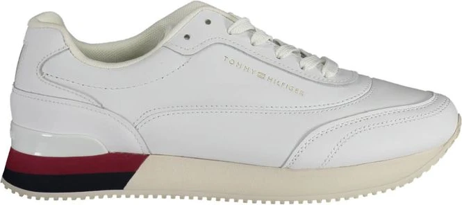 Белые кроссовки Tommy Hilfiger из полиэстера
