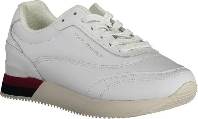 Белые кроссовки Tommy Hilfiger из полиэстера
