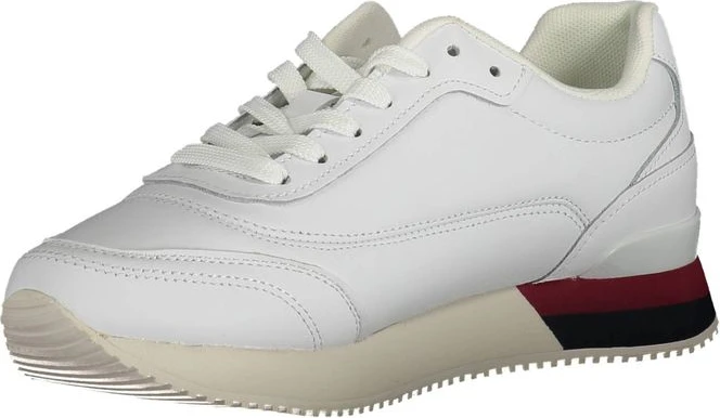 Белые кроссовки Tommy Hilfiger из полиэстера
