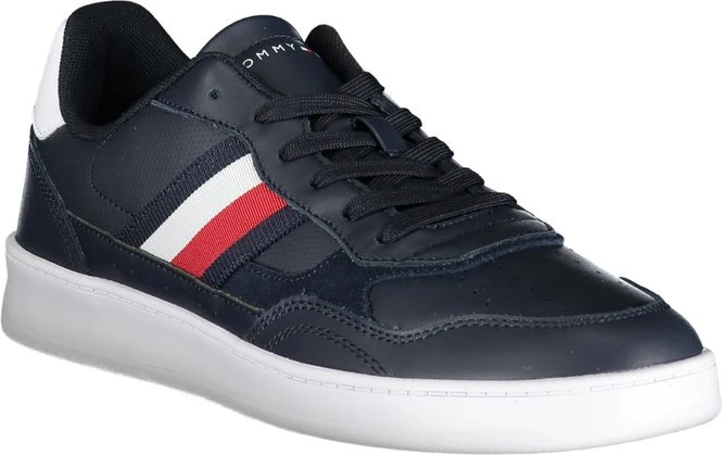 Синие кроссовки Tommy Hilfiger из полиэстера