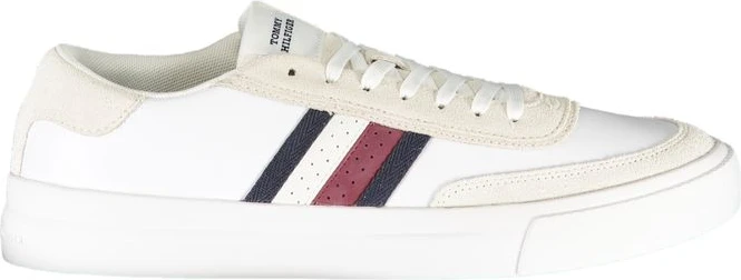 Белые полиэстеровые кроссовки Tommy Hilfiger