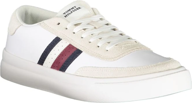 Белые полиэстеровые кроссовки Tommy Hilfiger