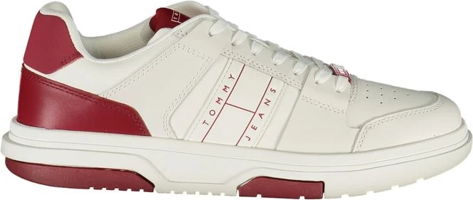 Кроссовки Tommy Hilfiger из красной кожи для мужчин