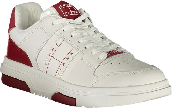 Кроссовки Tommy Hilfiger из красной кожи для мужчин
