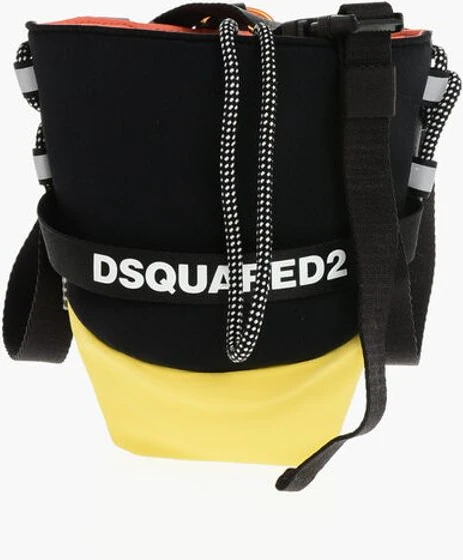 Сумка Dsquared2 из нейлона с магнезитом и карабином
