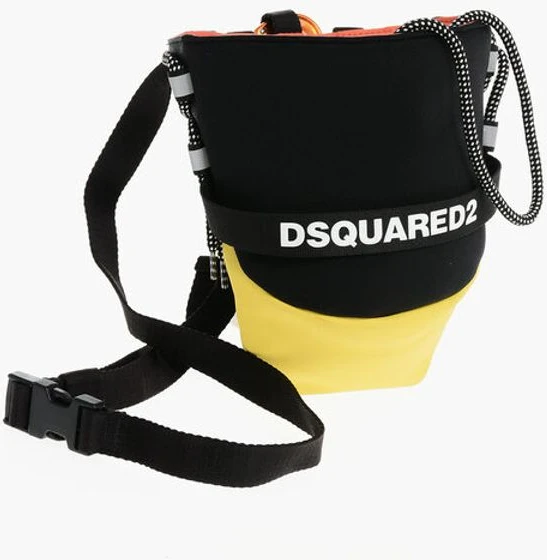 Сумка Dsquared2 из нейлона с магнезитом и карабином