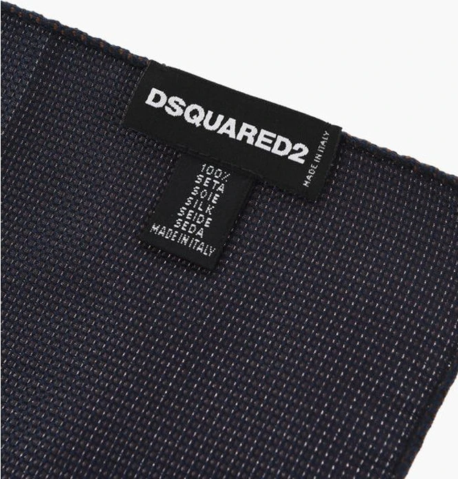 Карманный платок Dsquared2 Двухцветный шелк