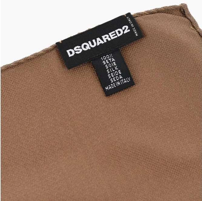 Нагрудный платок Dsquared2 однотонный