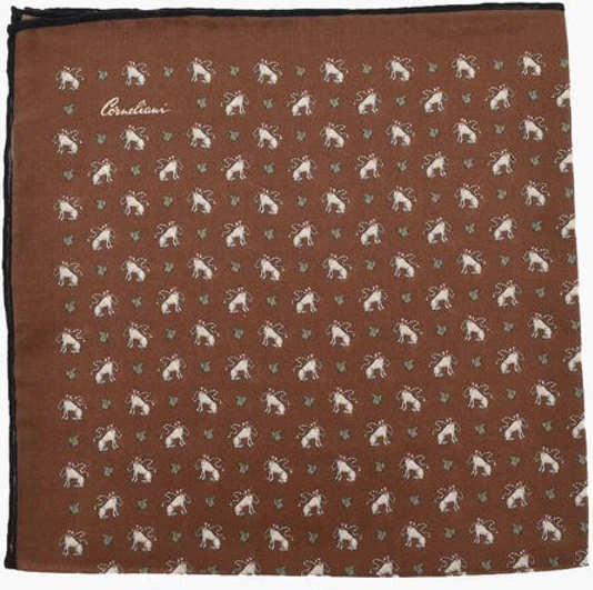 Платок-паше Corneliani с узором из шелка