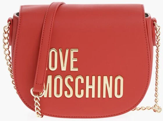 Сумка через плечо Moschino LOVE Сумка через плечо из искусственной кожи с золотистыми деталями