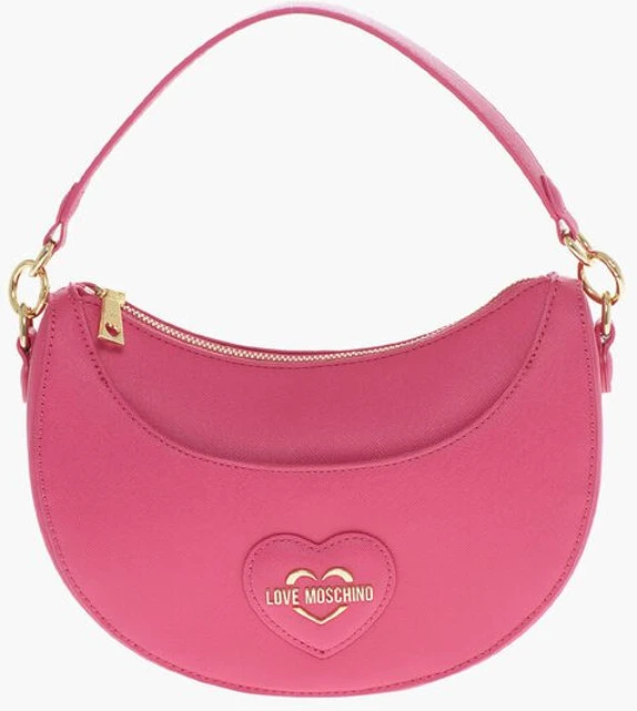 Сумка-тоут Moschino LOVE Saffiano из искусственной кожи ЭКОЛОГИЧНАЯ сумка-хобо