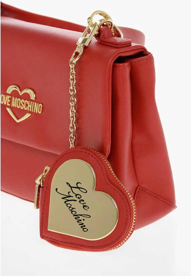 Сумка через плечо Moschino LOVE Сумка через плечо из искусственной кожи с золотым логотипом