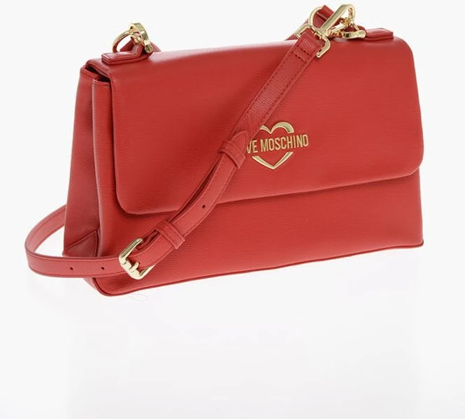 Сумка через плечо Moschino LOVE Сумка через плечо из искусственной кожи с золотым логотипом