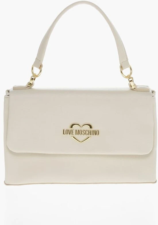 Сумка через плечо Moschino LOVE Сумка через плечо из экокожи с золотистым логотипом