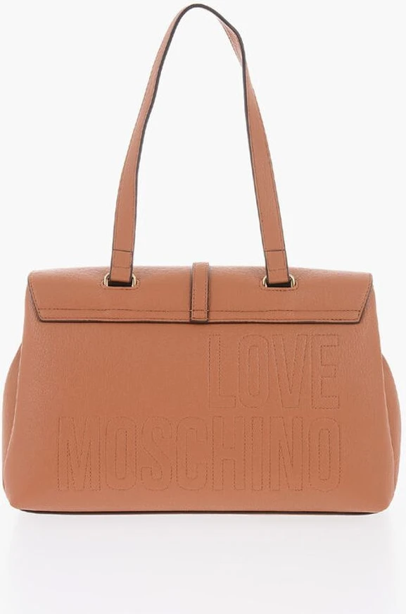 Сумка через плечо Moschino LOVE из искусственной кожи со съемным ремнем