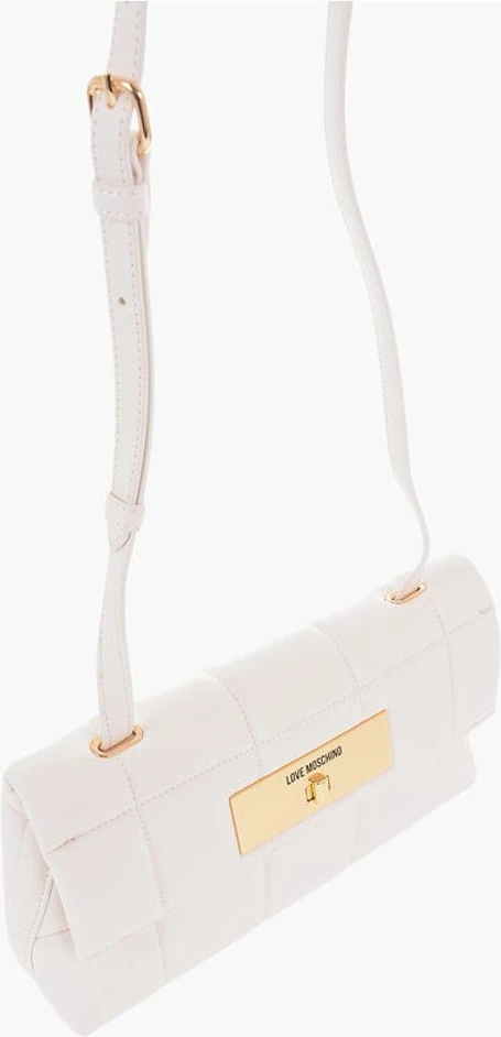 Сумка через плечо Moschino LOVE Стеганая из экокожи