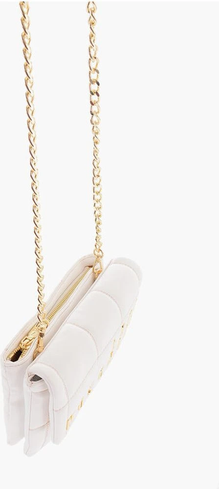 Сумка через плечо Moschino LOVE стеганая из экокожи