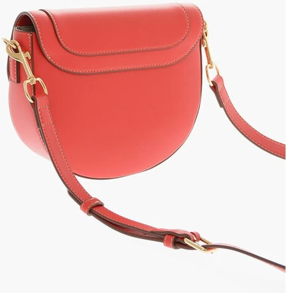 Сумка через плечо Moschino LOVE из искусственной кожи в форме седла со съемным плечевым ремнем