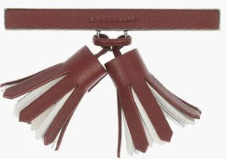 Аксессуар Longchamp из кожи с кисточками