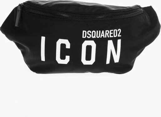 Сумка-клатч Dsquared2 Нейлоновая ICON с печатным логотипом