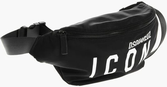 Сумка-клатч Dsquared2 Нейлоновая ICON с печатным логотипом