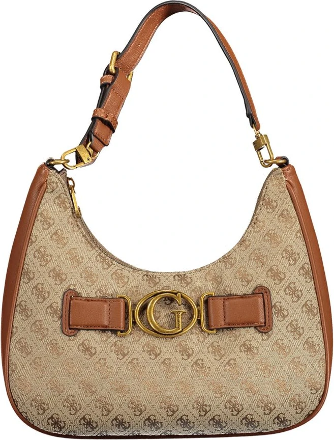 Сумка Guess Shoes Коричневая Полиэтилен