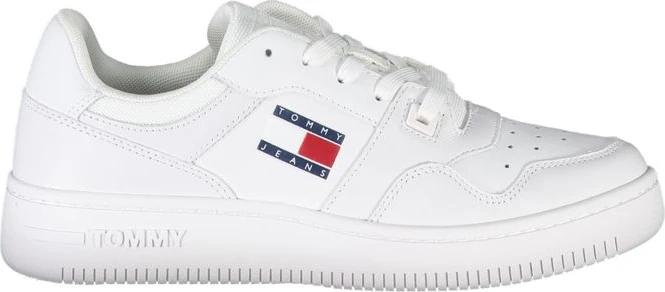Белые полиэстеровые кроссовки Tommy Hilfiger