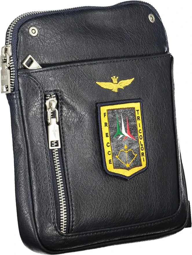 Сумка Aeronautica Militare Blue Polyester Через Плечо