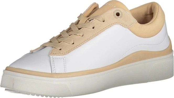 Белые кроссовки Tommy Hilfiger из полиэстера