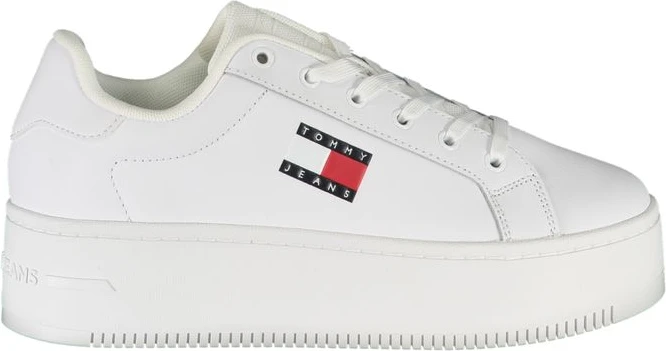 Белые кроссовки Tommy Hilfiger из полиэстера