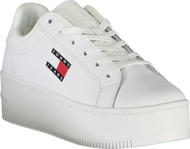 Белые кроссовки Tommy Hilfiger из полиэстера