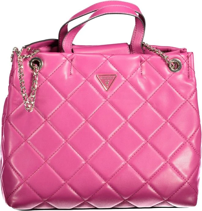 Сумка Guess Shoes Розовая из полиэтилена