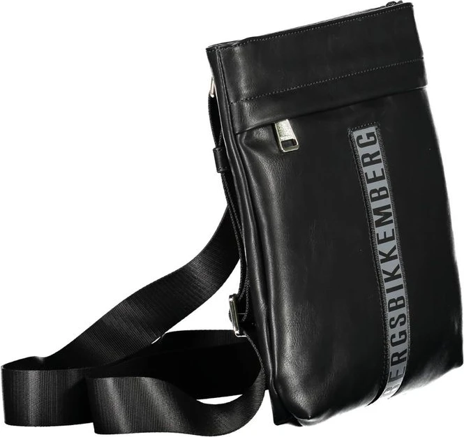 Сумка Bikkembergs Черная Полиэтиленовая Сумка через Плечо
