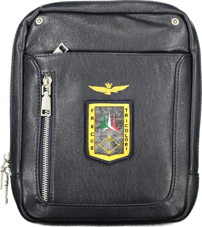 Сумка через плечо Aeronautica Militare Синяя Полиэстер