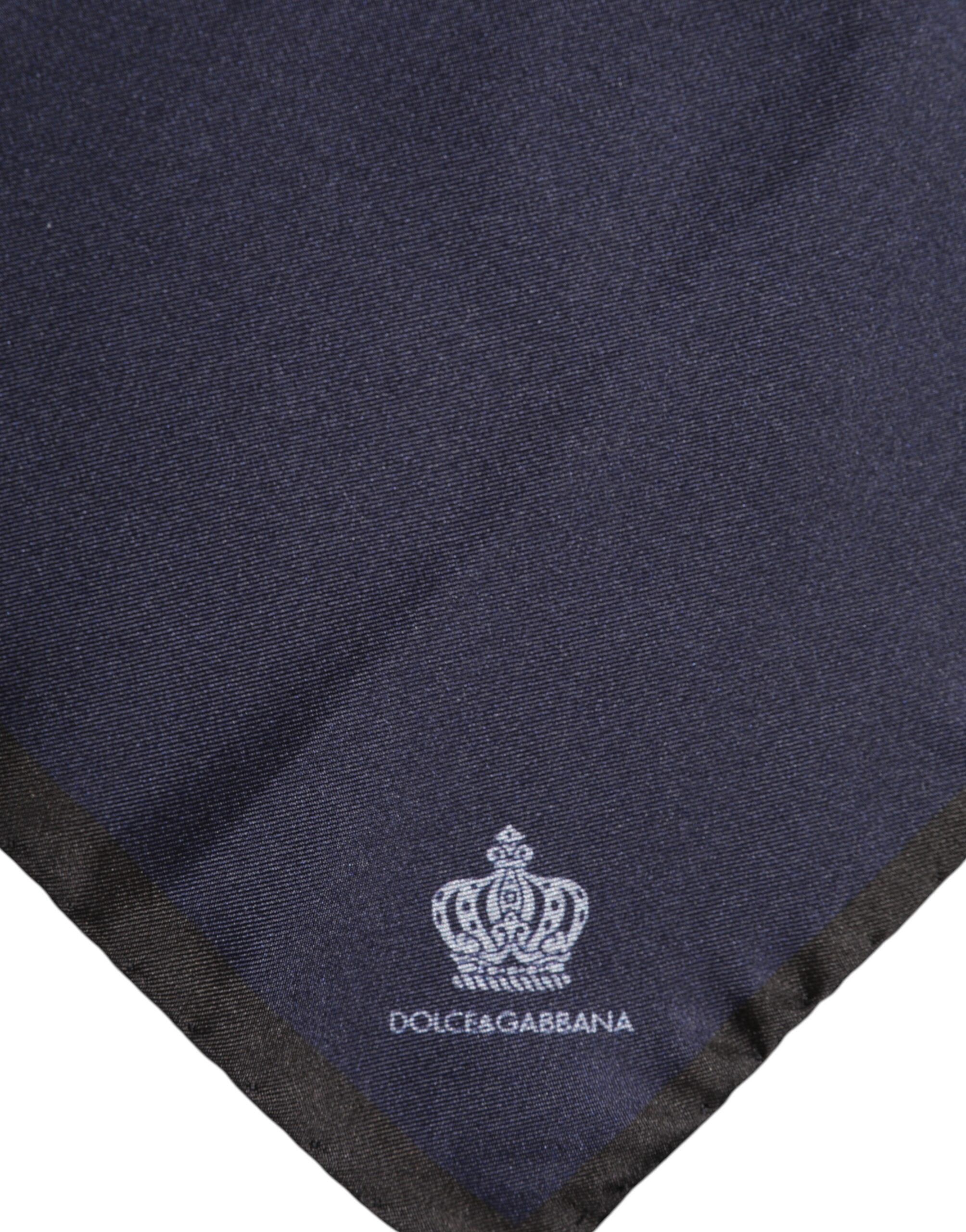 Шарф Dolce & Gabbana Синяя корона DG