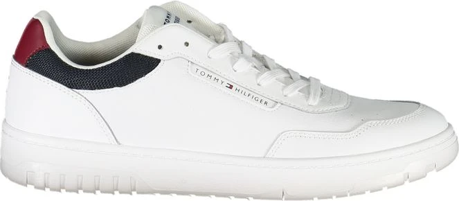 Белые кожаные кроссовки Tommy Hilfiger