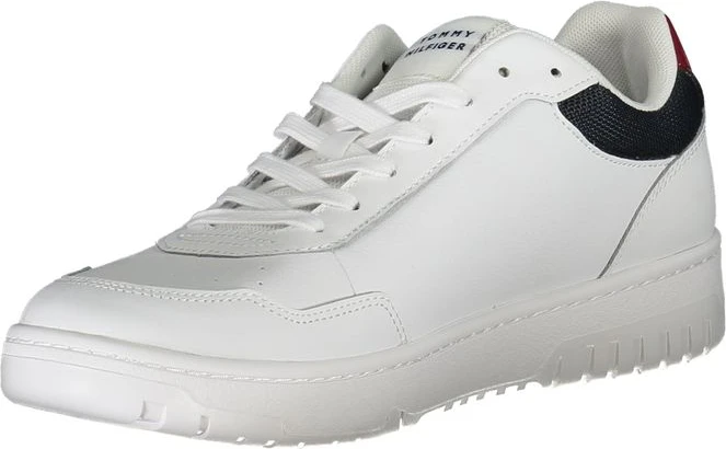 Белые кожаные кроссовки Tommy Hilfiger