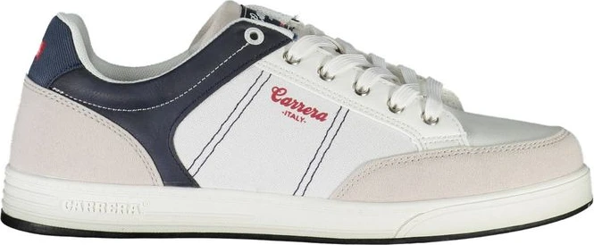 Белые кроссовки Carrera из полиэстера