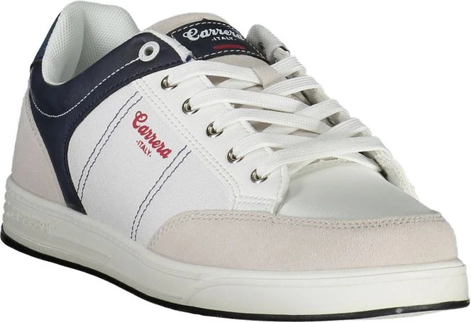 Белые кроссовки Carrera из полиэстера