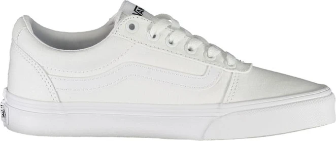 Белые полиэстеровые кеды Vans